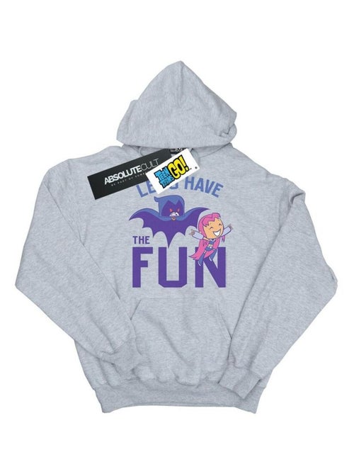 DC Comics - Sweat à capuche TEEN TITANS GO LET'S HAVE THE FUN - Kiabi DC Comics - Sweat à capuche TEEN TITANS GO LET'S HAVE THE FUN - Kiabi