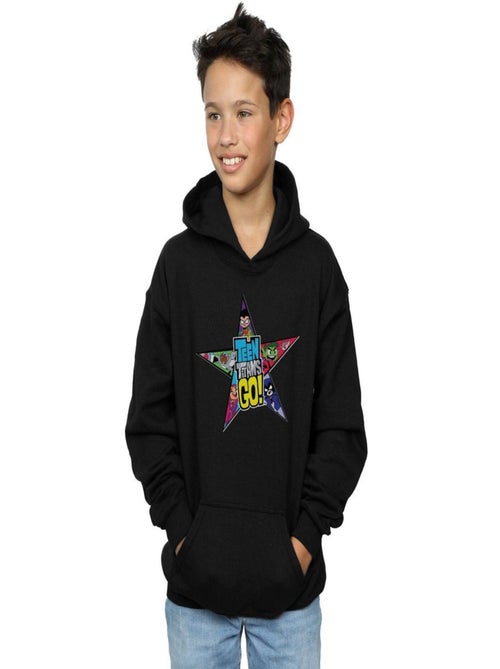 DC Comics - Sweat à capuche TEEN TITANS GO - Kiabi