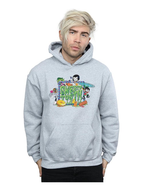 DC Comics - Sweat à capuche TEEN TITANS GO SWEET TOOTH - Kiabi