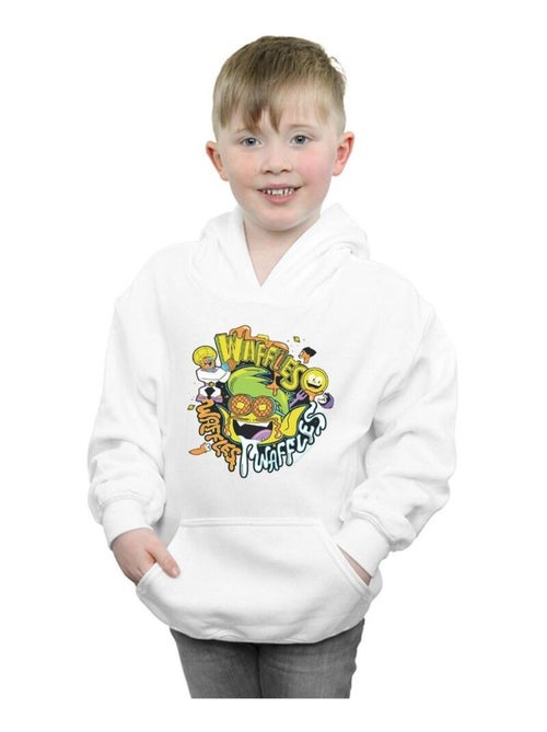 DC Comics - Sweat à capuche TEEN TITANS GO WAFFLE MANIA - Kiabi