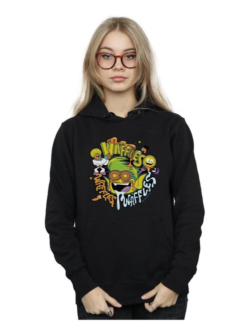 DC Comics - Sweat à capuche TEEN TITANS GO WAFFLE MANIA - Kiabi