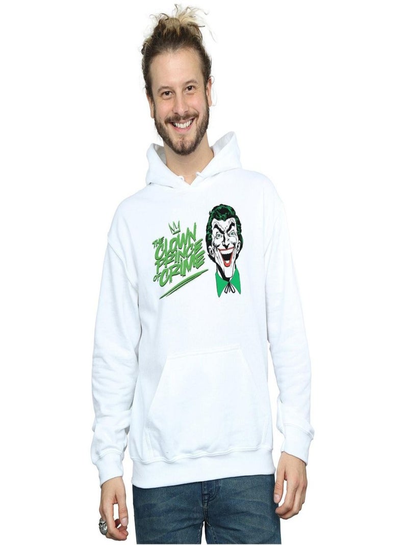 DC Comics - Sweat à capuche THE CLOWN PRINCE OF CRIME Blanc - Kiabi