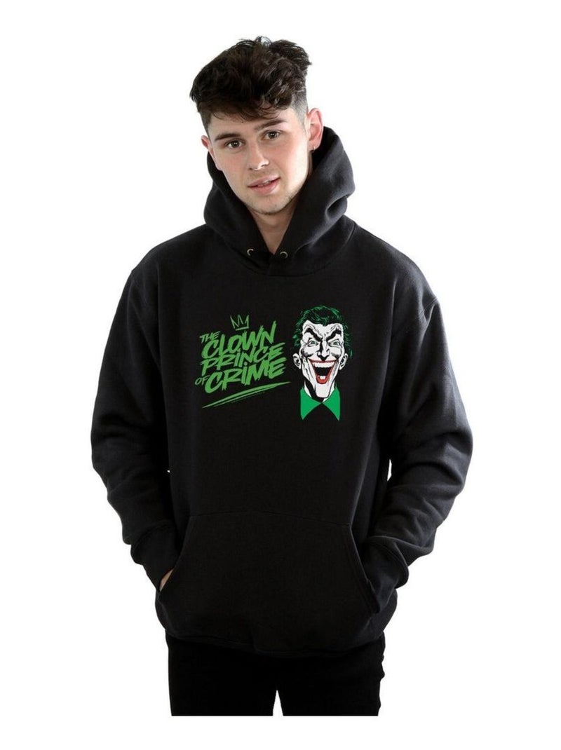 DC Comics - Sweat à capuche THE CLOWN PRINCE OF CRIME Noir - Kiabi
