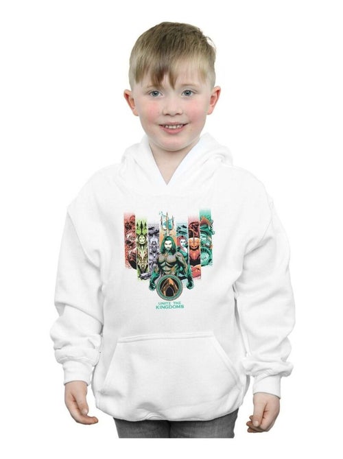DC Comics - Sweat à capuche UNITE THE KINGDOMS - Kiabi
