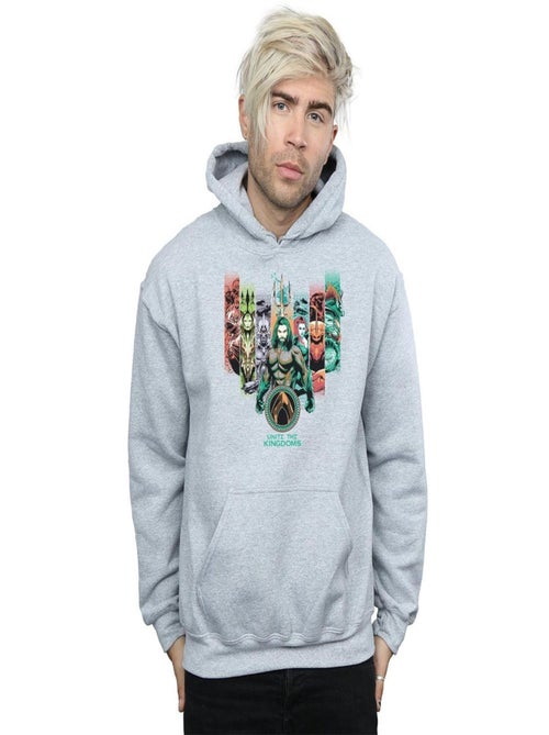 DC Comics - Sweat à capuche UNITE THE KINGDOMS - Kiabi
