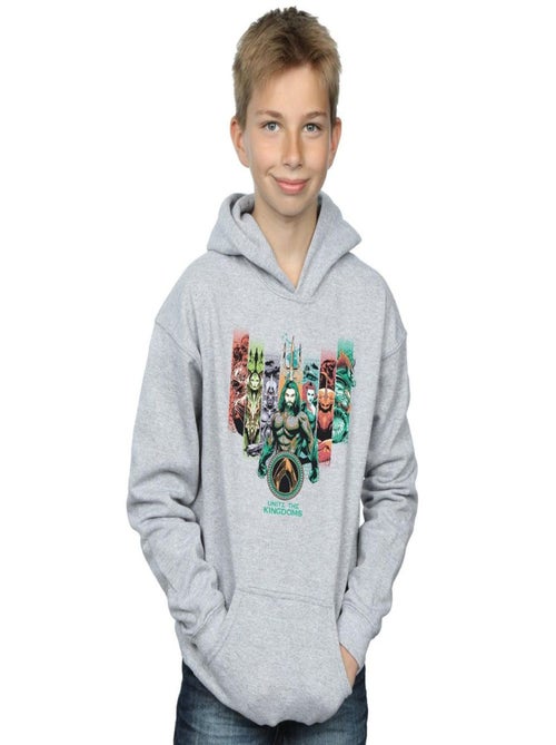 DC Comics - Sweat à capuche UNITE THE KINGDOMS - Kiabi