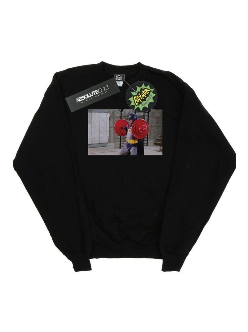 DC Comics - Sweat BATMAN TV SERIES BAT GAINS Noir - Kiabi