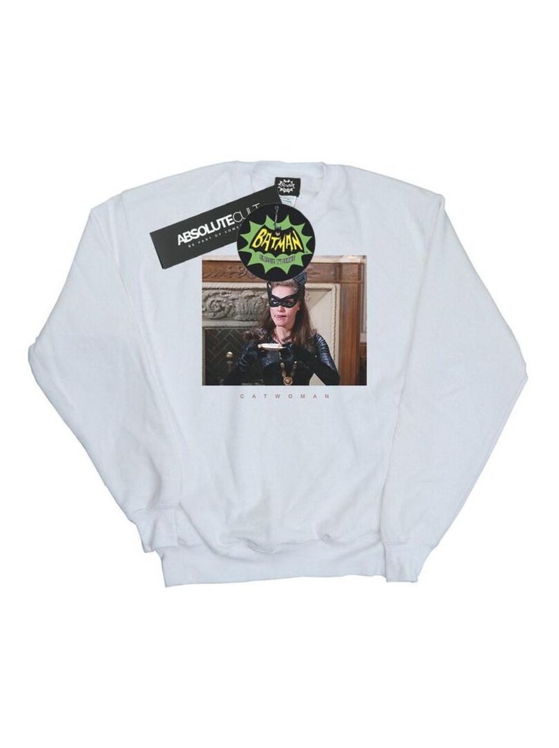 DC Comics - Sweat BATMAN TV SERIES Blanc - Kiabi
