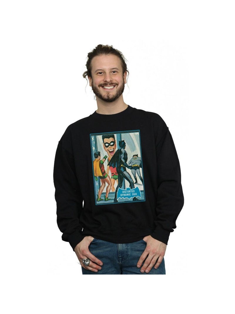 DC Comics - Sweat BATMAN TV SERIES DYNAMIC DUO Noir - Kiabi