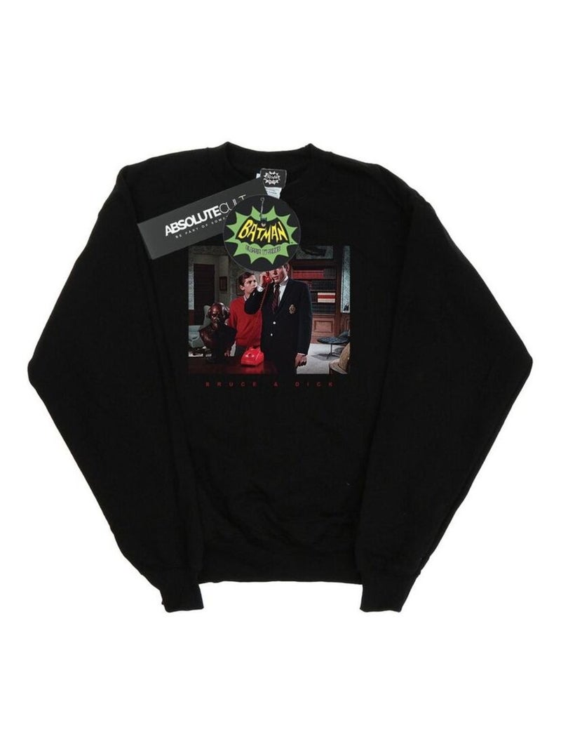 DC Comics - Sweat BATMAN TV SERIES Noir - Kiabi