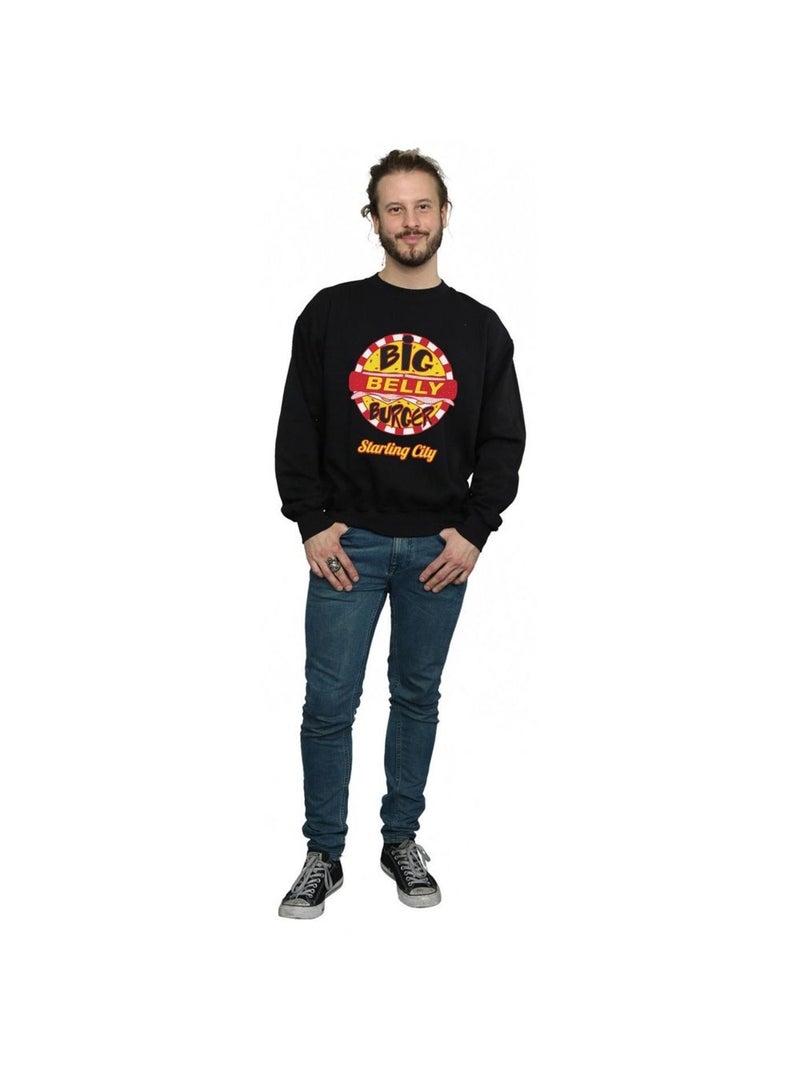 DC Comics - Sweat BELLY BURGER Noir - Kiabi