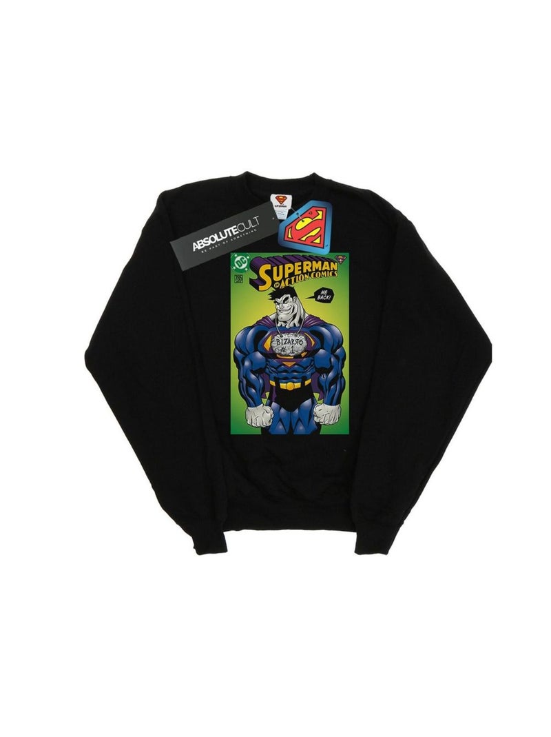 DC Comics - Sweat BIZARRO ACTION Noir - Kiabi