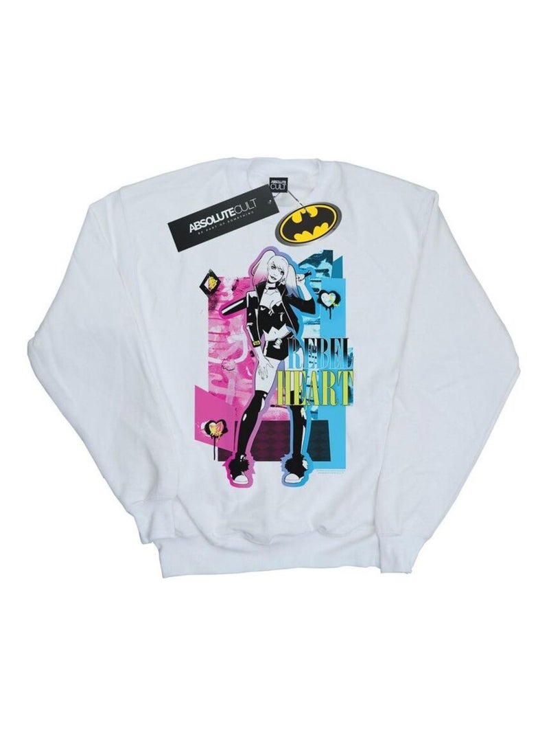 DC Comics - Sweat Blanc - Kiabi
