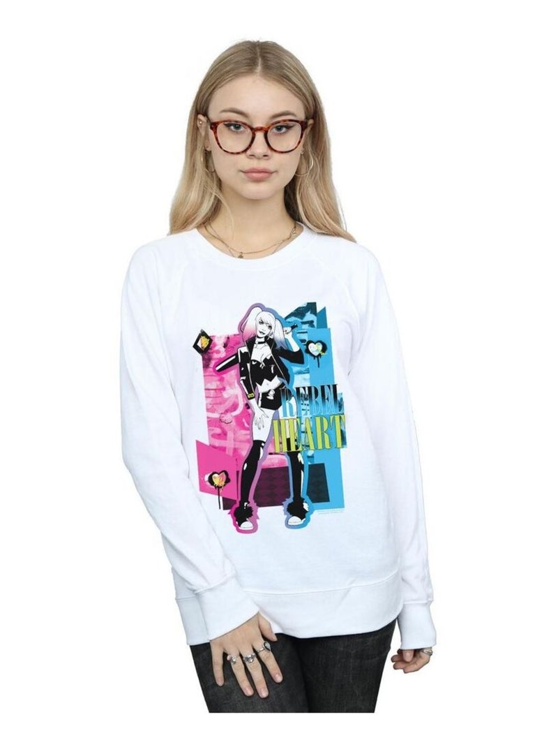 DC Comics - Sweat Blanc - Kiabi