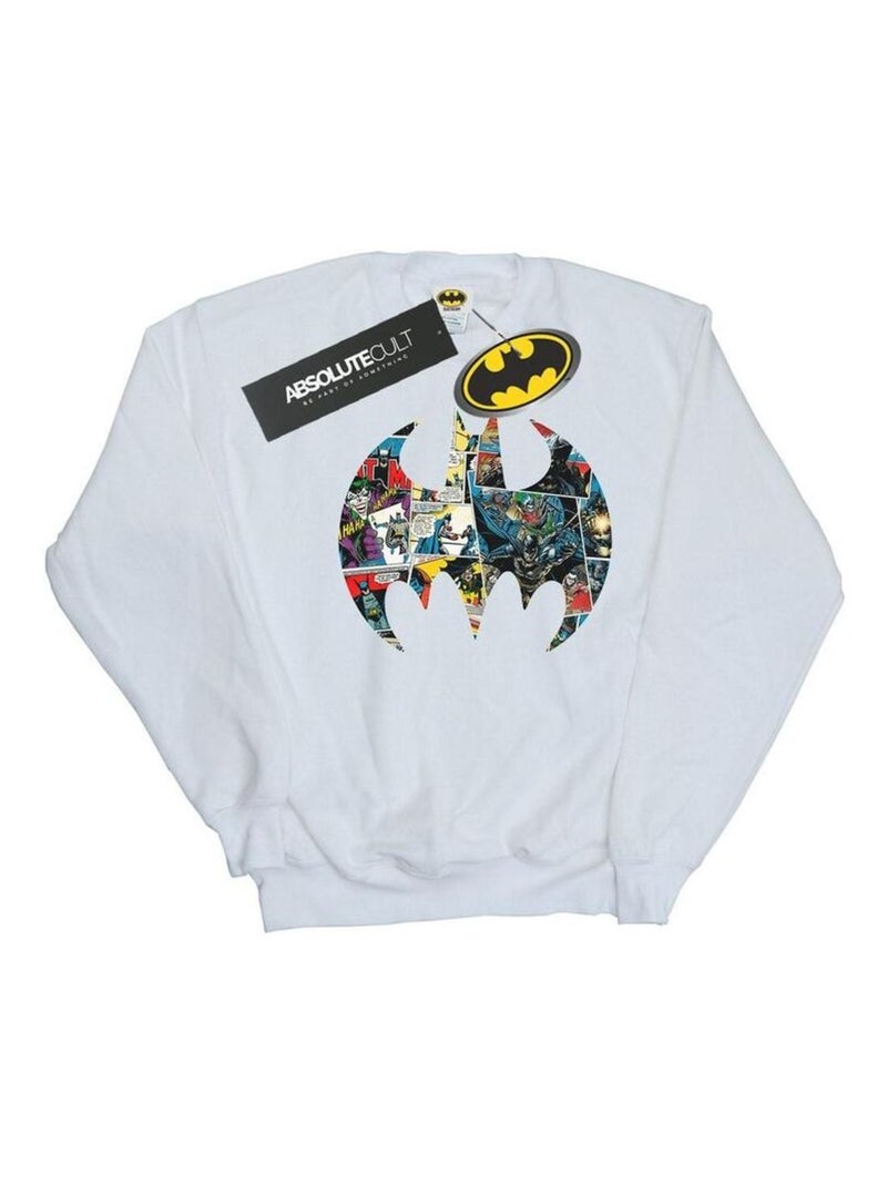 DC Comics - Sweat Blanc - Kiabi