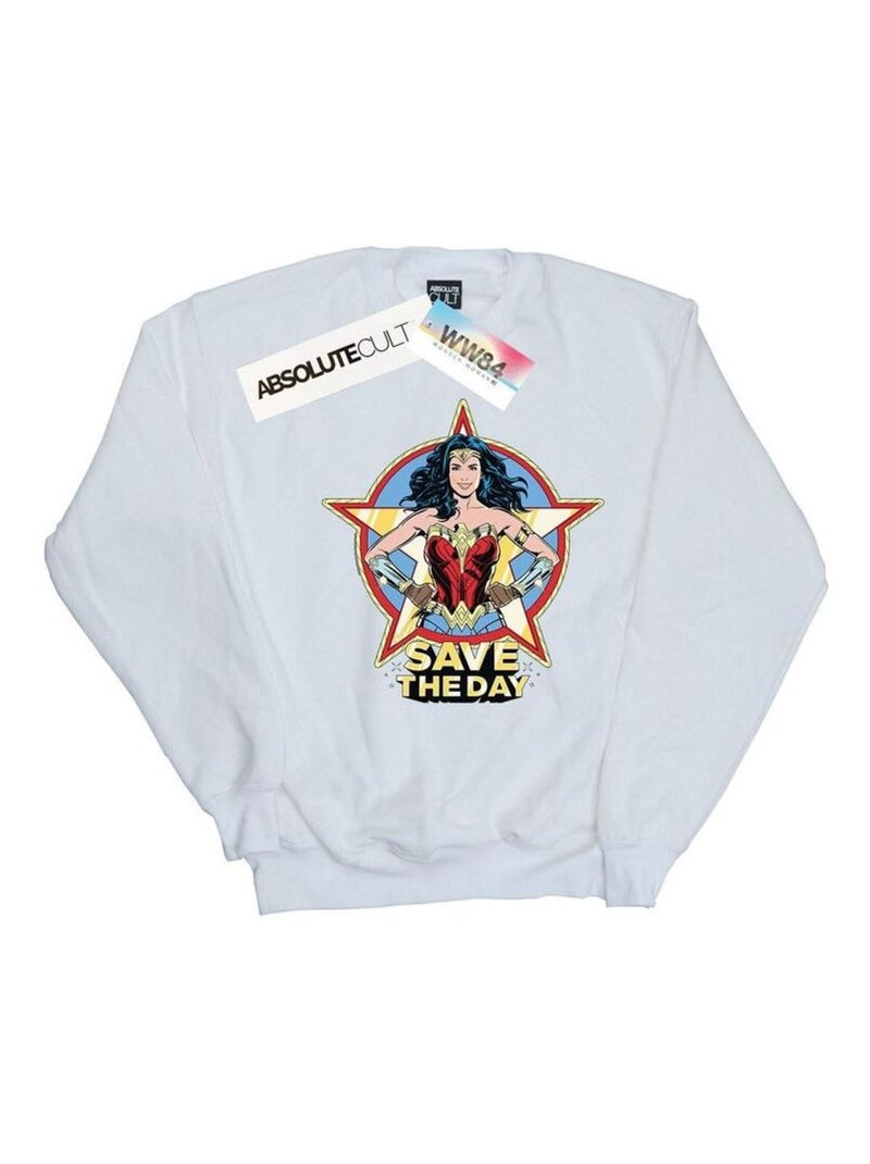 DC Comics - Sweat Blanc - Kiabi