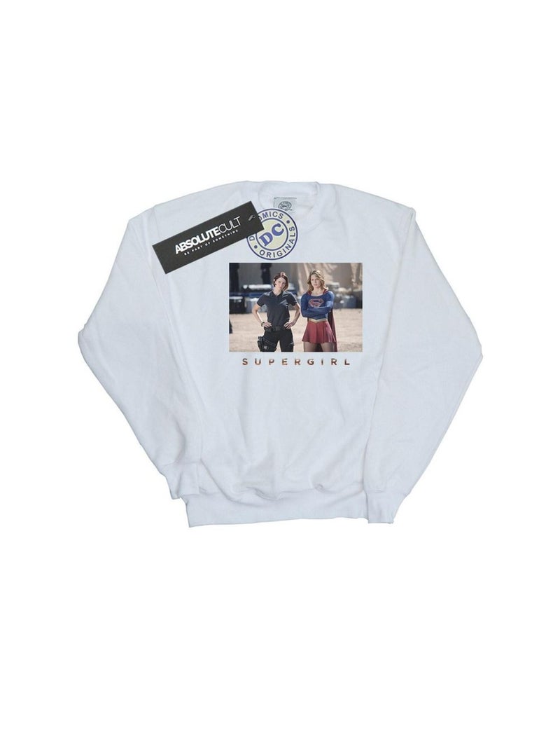 DC Comics - Sweat Blanc - Kiabi