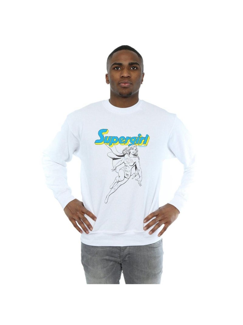 DC Comics - Sweat Blanc - Kiabi