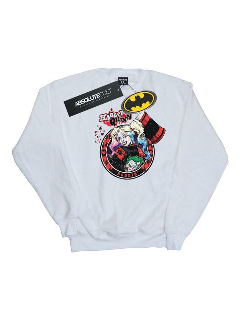 DC Comics - Sweat Blanc - Kiabi