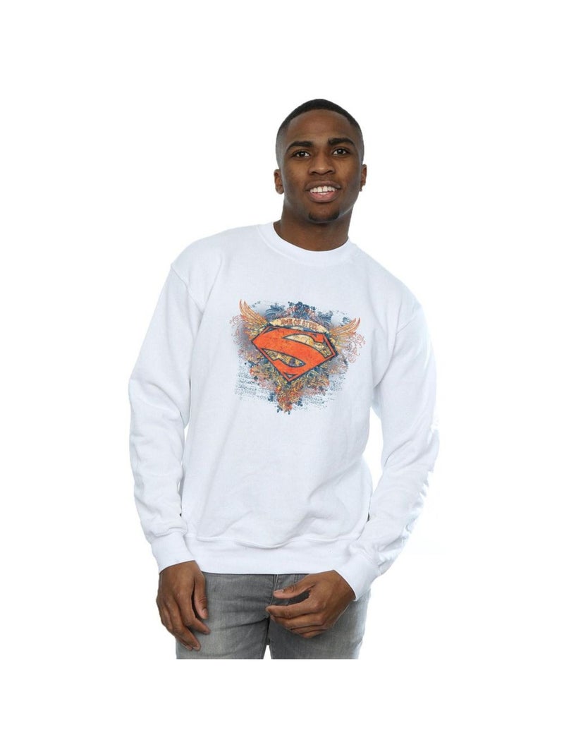 DC Comics - Sweat Blanc - Kiabi