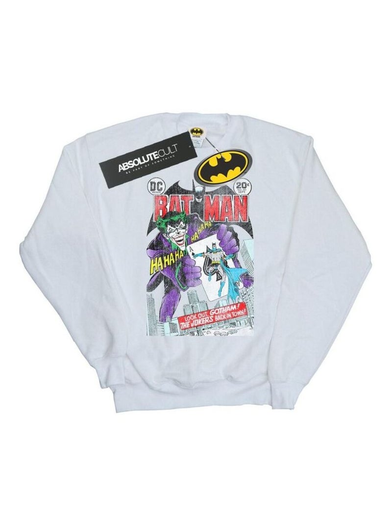 DC Comics - Sweat Blanc - Kiabi