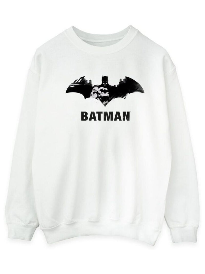 DC Comics - Sweat Blanc - Kiabi