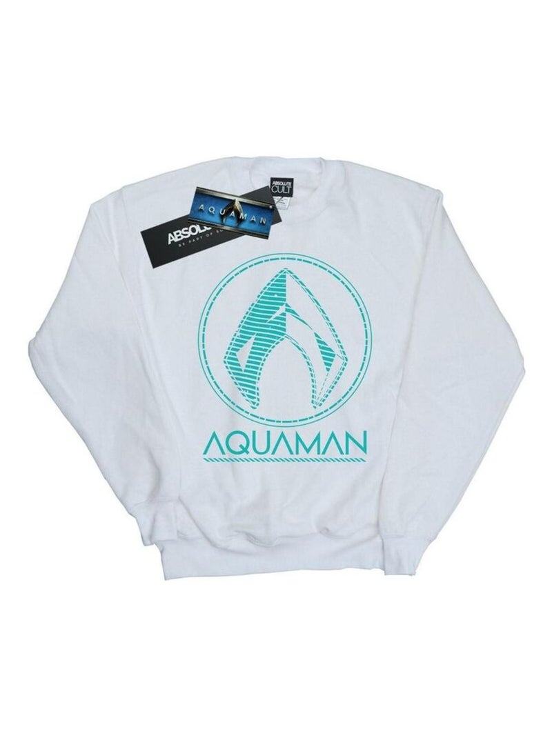 DC Comics - Sweat Blanc - Kiabi