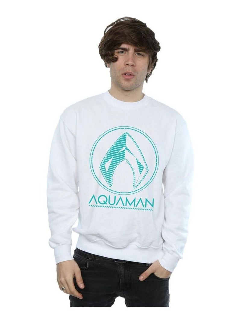 DC Comics - Sweat Blanc - Kiabi