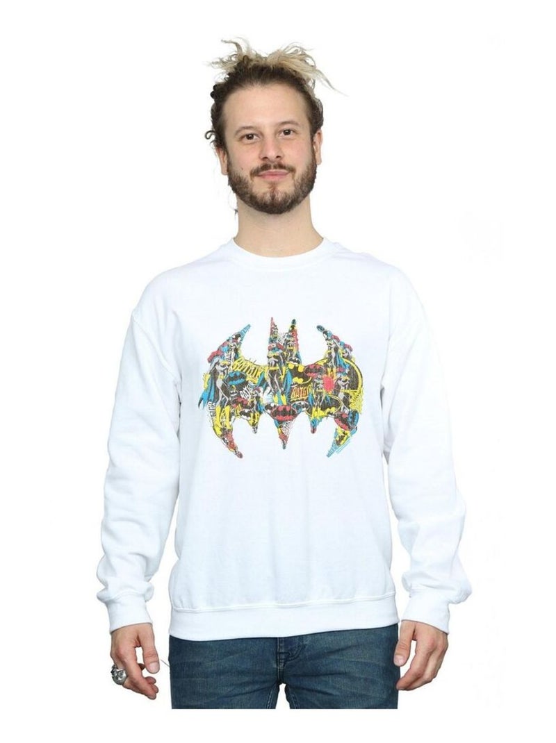 DC Comics - Sweat Blanc - Kiabi
