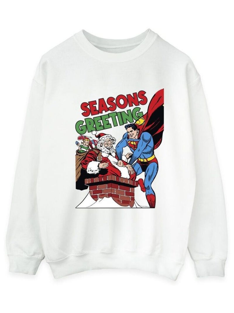 DC Comics - Sweat Blanc - Kiabi