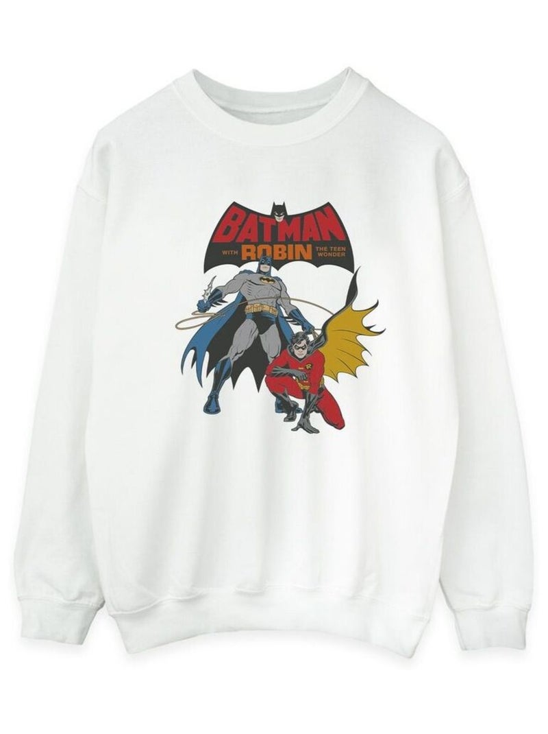 DC Comics - Sweat Blanc - Kiabi