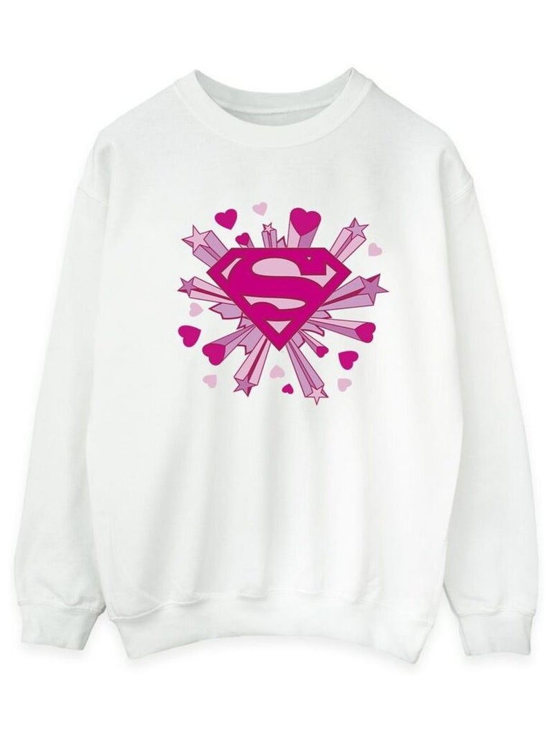 DC Comics - Sweat Blanc - Kiabi