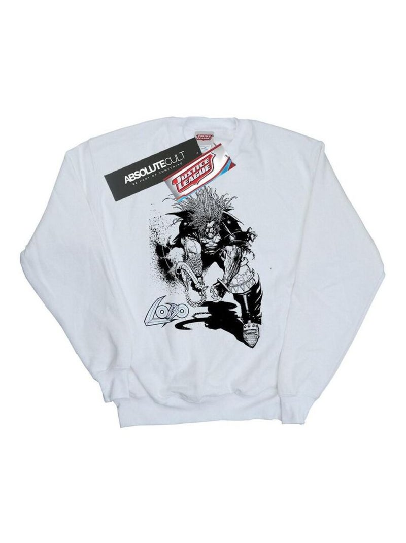 DC Comics - Sweat Blanc - Kiabi
