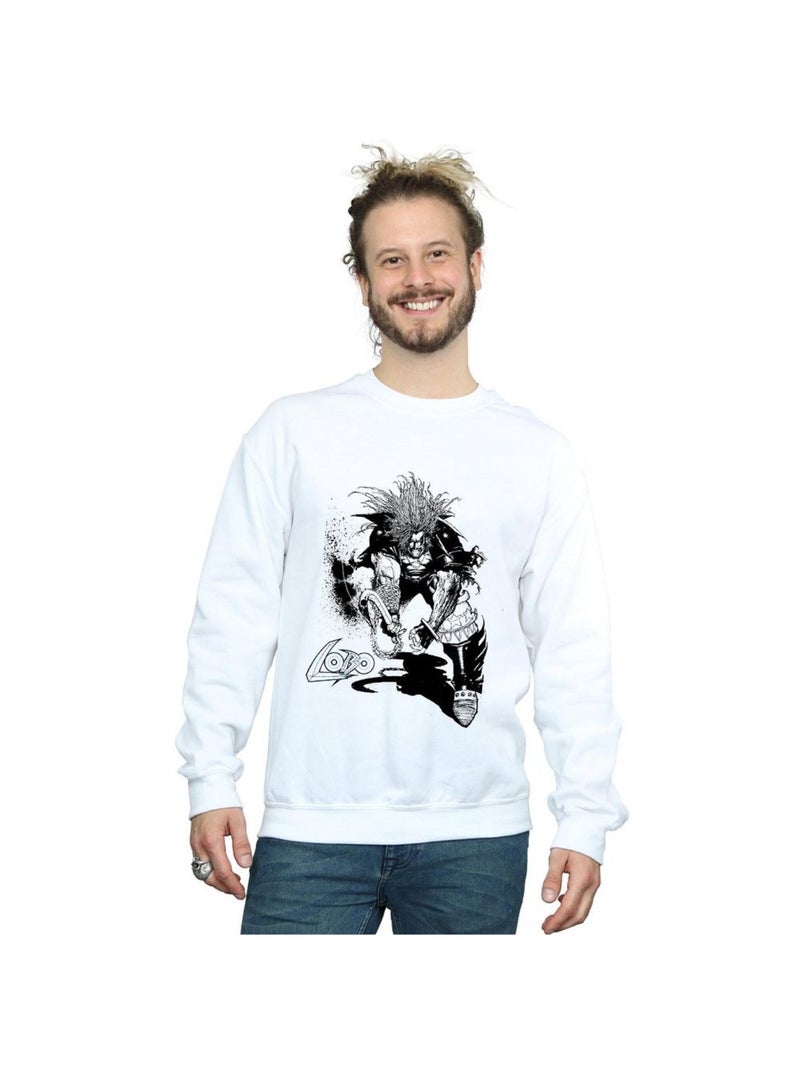 DC Comics - Sweat Blanc - Kiabi