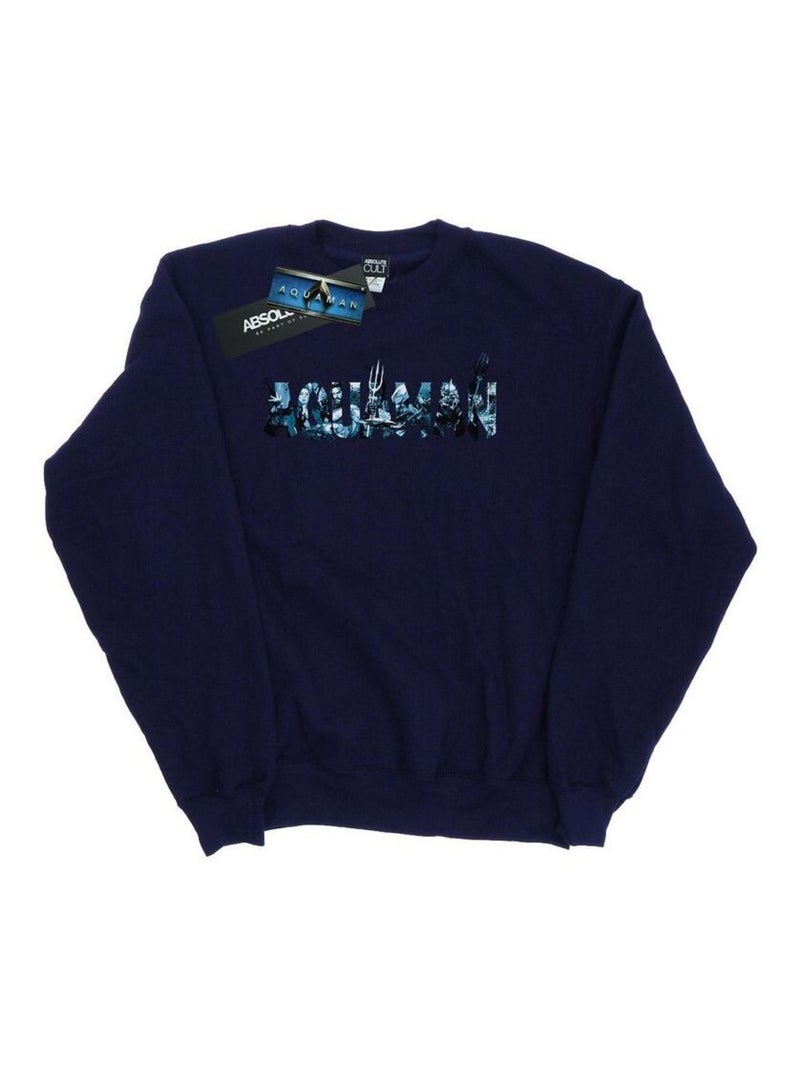 DC Comics - Sweat Bleu marine - Kiabi