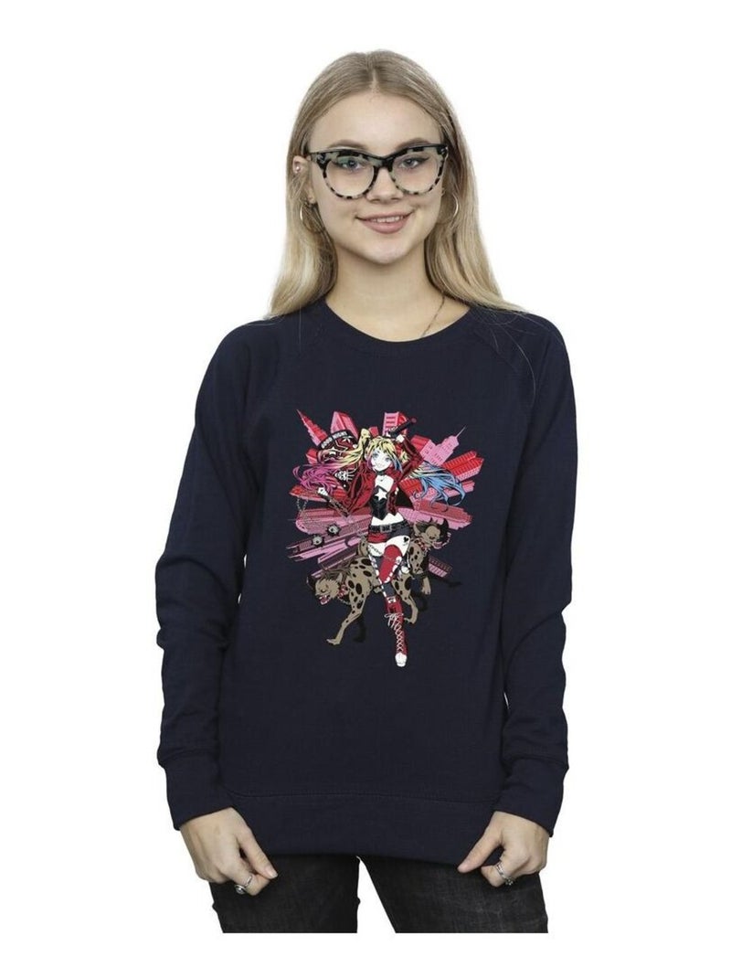 DC Comics - Sweat Bleu marine - Kiabi