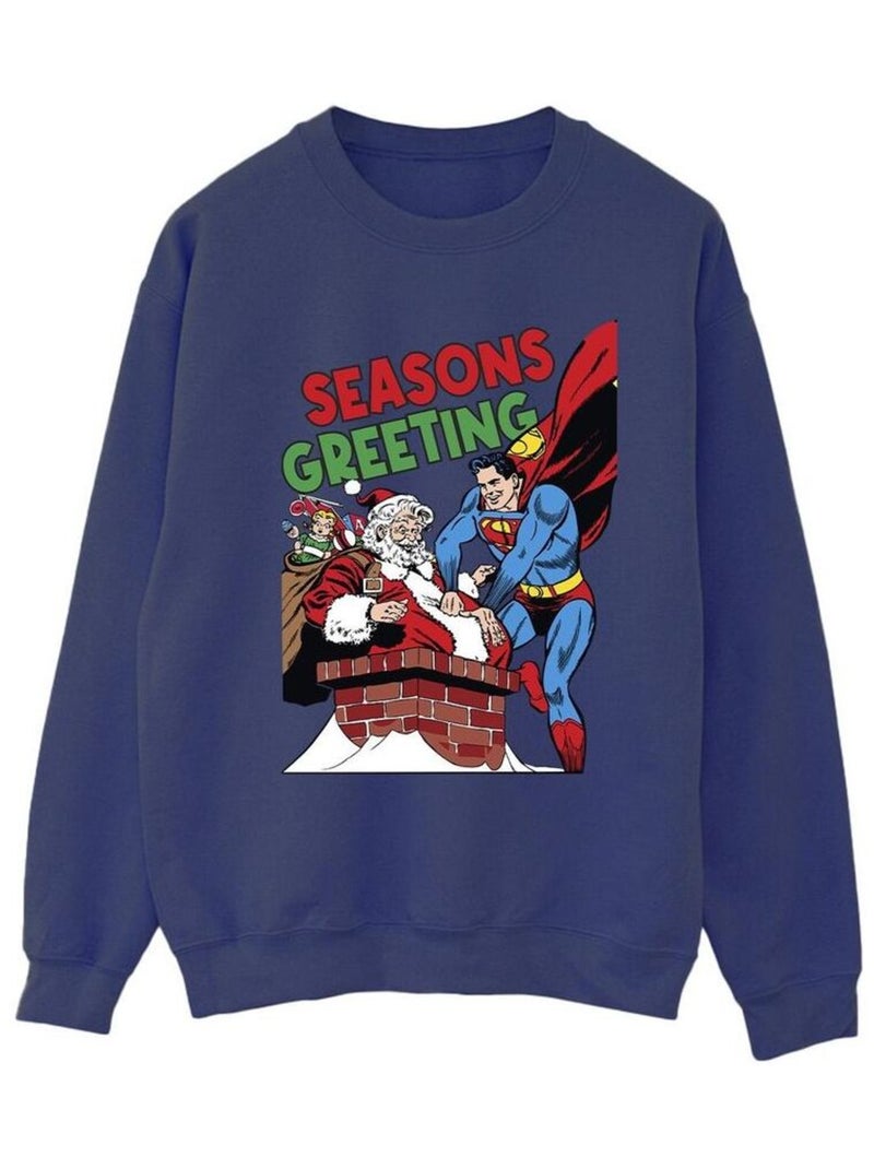 DC Comics - Sweat Bleu marine - Kiabi