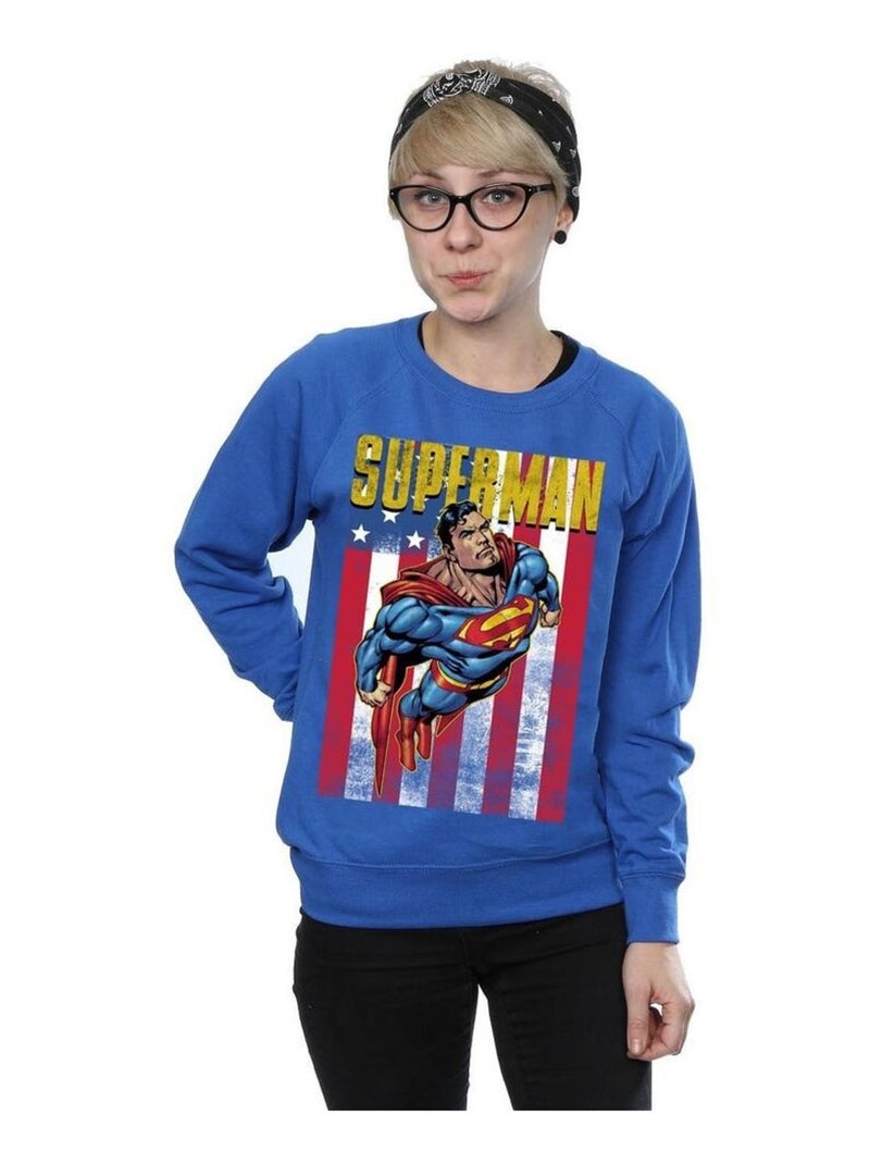 DC Comics - Sweat Bleu roi - Kiabi