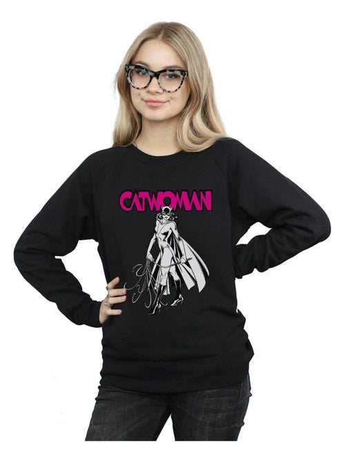 DC Comics - Sweat CATWOMAN WHIP - Kiabi