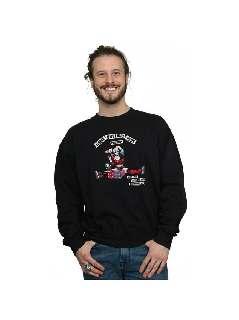DC Comics - Sweat COME OUT AND PLAY Noir - Kiabi
