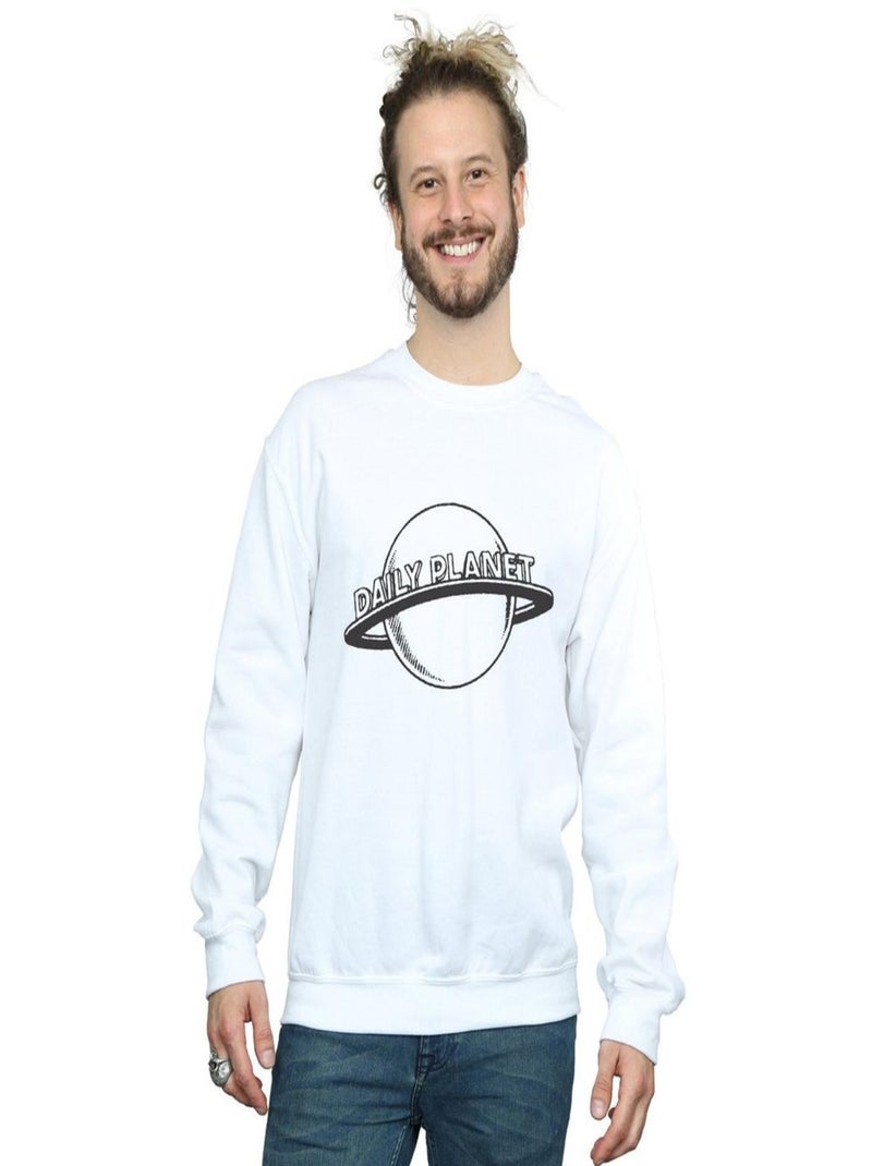 DC Comics - Sweat DAILY PLANET Blanc - Kiabi