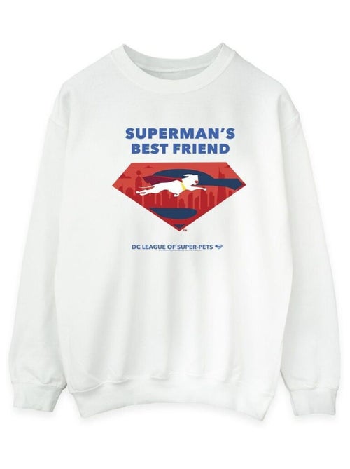 DC Comics - Sweat DCS DC LEAGUE OF SUPER-PETS BEST FRIEND - Kiabi