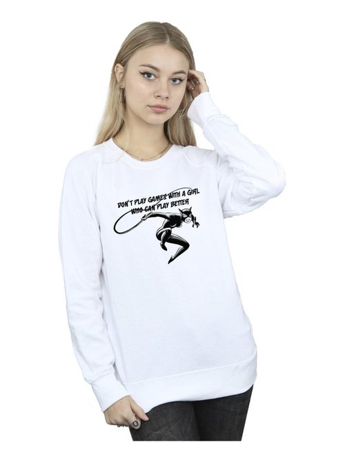 DC Comics - Sweat DON'T PLAY GAMES - Kiabi