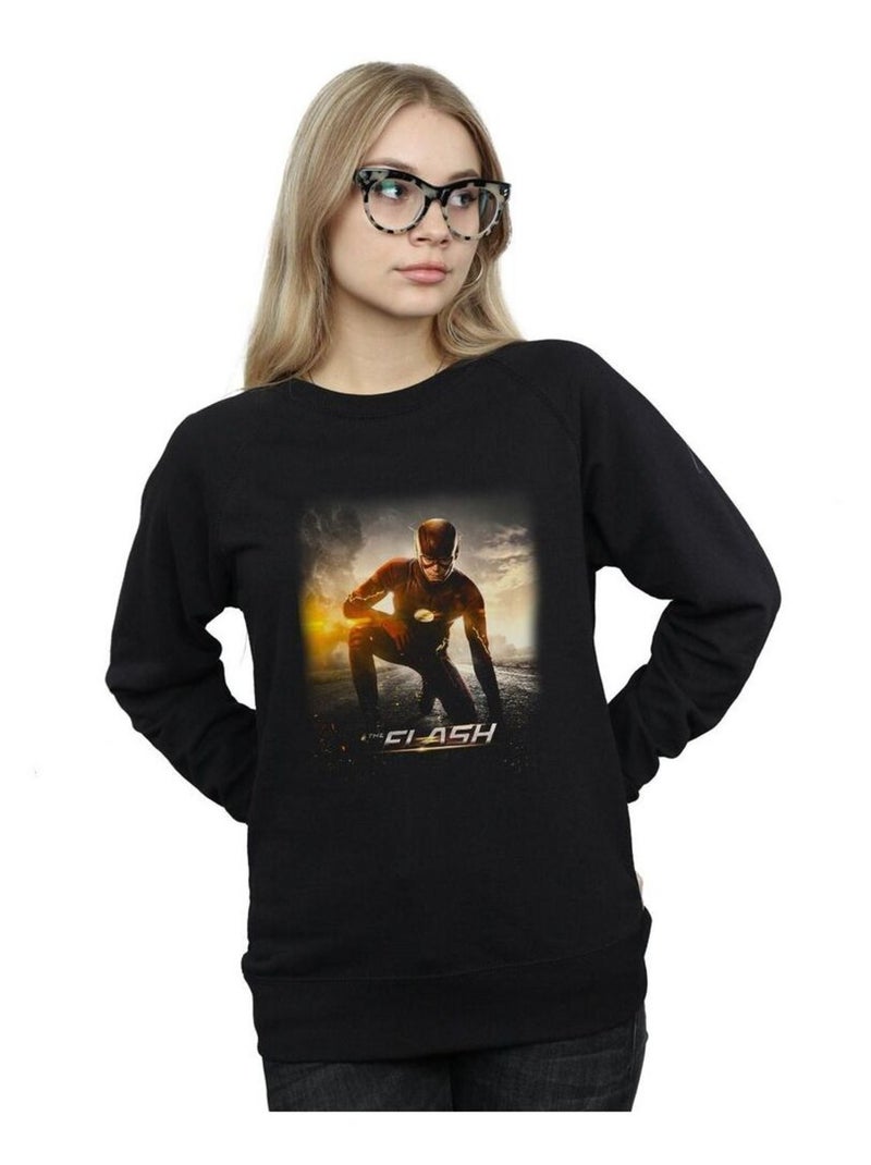 DC Comics - Sweat FUTURE ROAD Noir - Kiabi