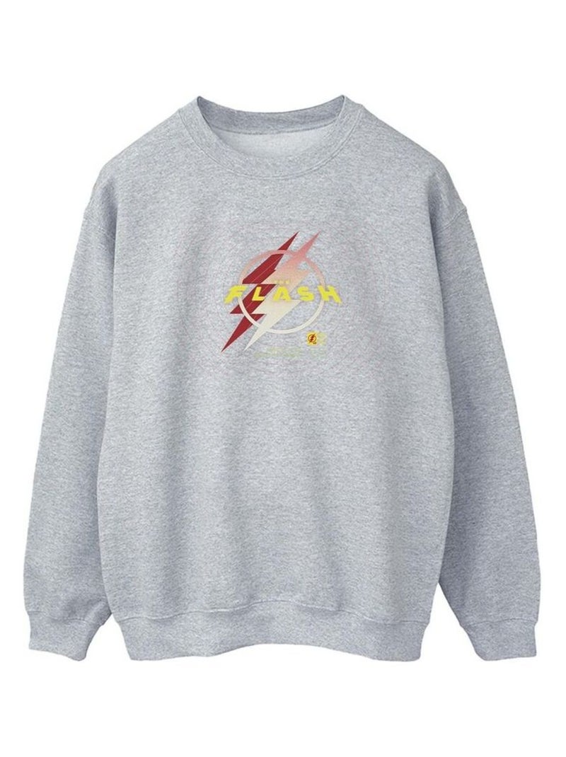 DC Comics - Sweat Gris chiné - Kiabi