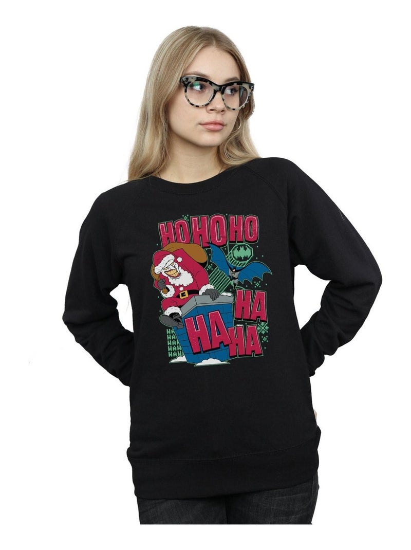DC Comics - Sweat HA HA HA HO HO HO Noir - Kiabi