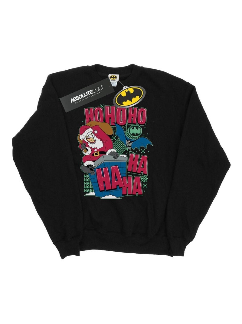DC Comics - Sweat HA HA HA HO HO HO Noir - Kiabi