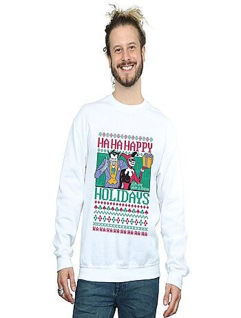 DC Comics - Sweat HA HA HAPPY HOLIDAYS