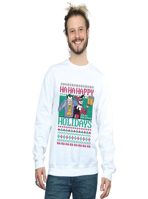 DC Comics - Sweat HA HA HAPPY HOLIDAYS - Kiabi
