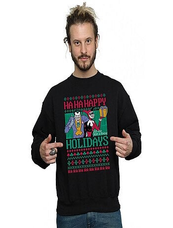 DC Comics - Sweat HA HA HAPPY HOLIDAYS